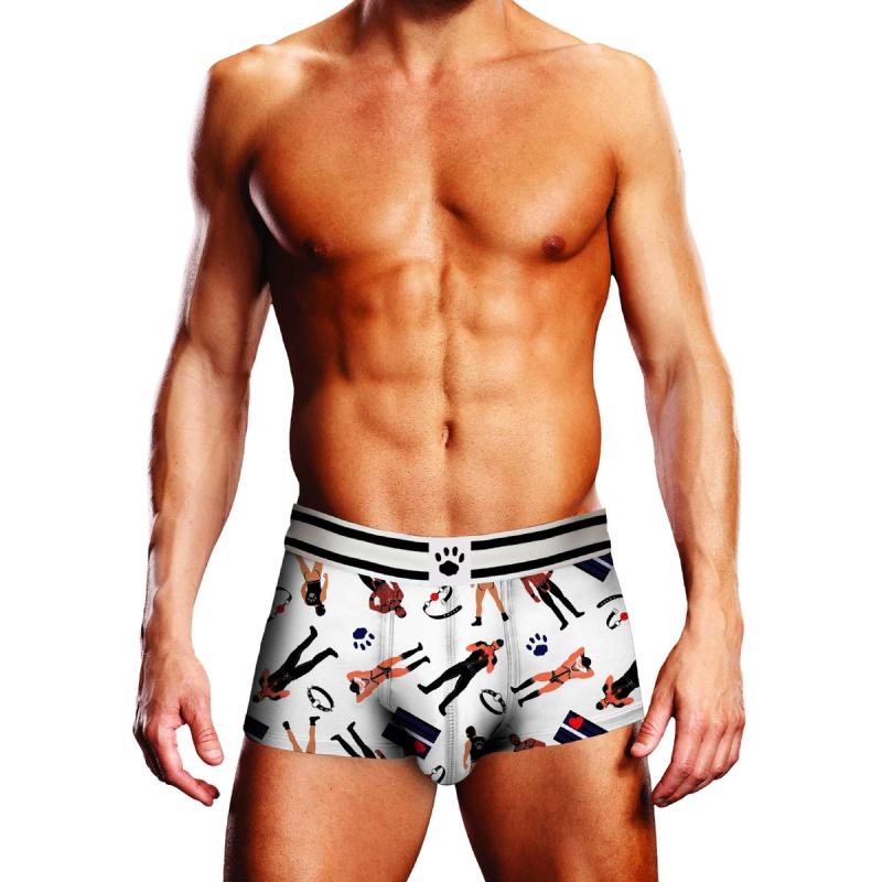 Boxer Masculino Prowler Leather Pride Trunk - M