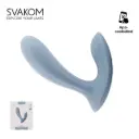 Svakom Erica Panty vibradora controlada por app - Azul