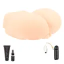 Masturbador Masculino Textura e Interior Virgen Realista Vibrador Toris