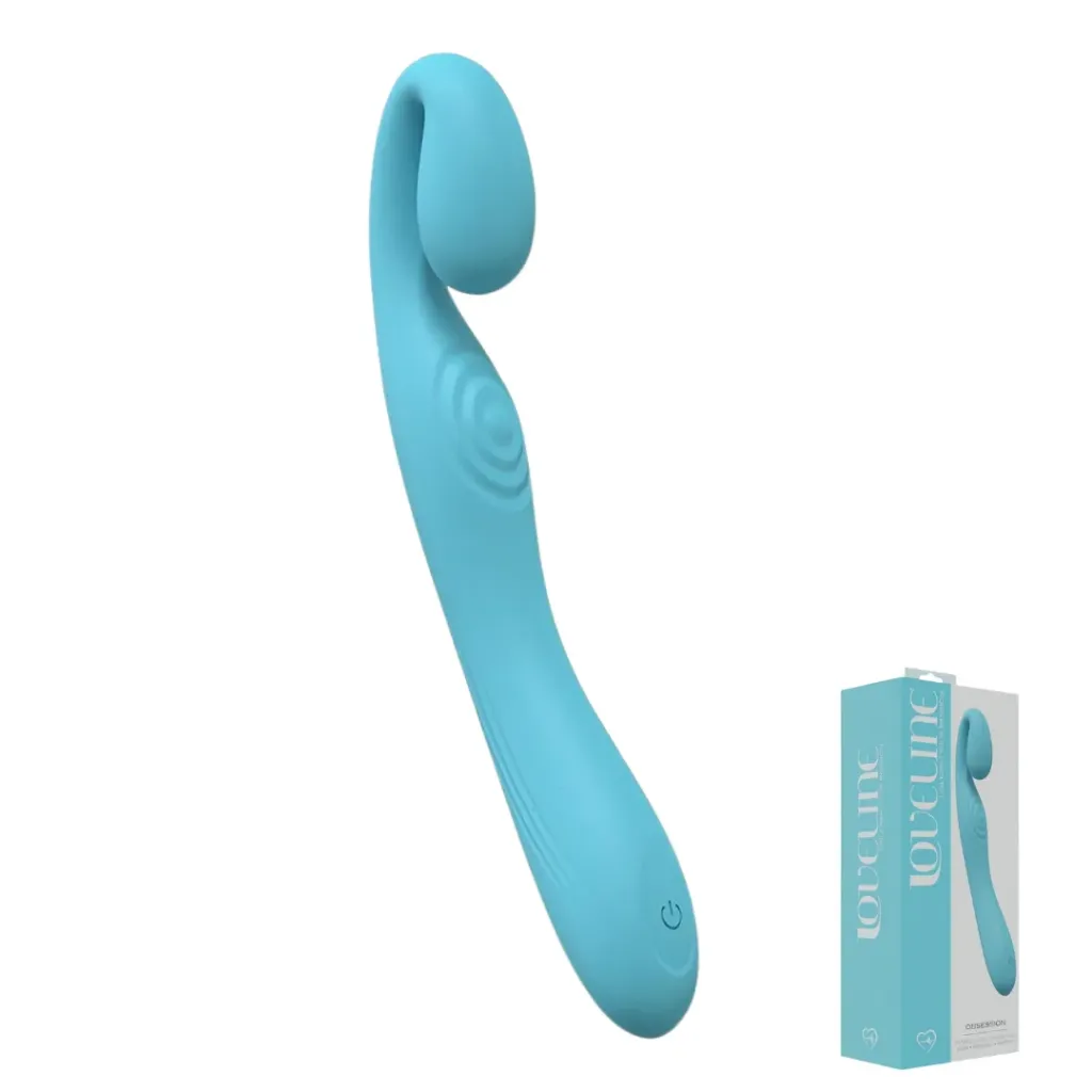 [8714273052384] LoveLine Obsession Doble Motor Recargable vía USB - Azul