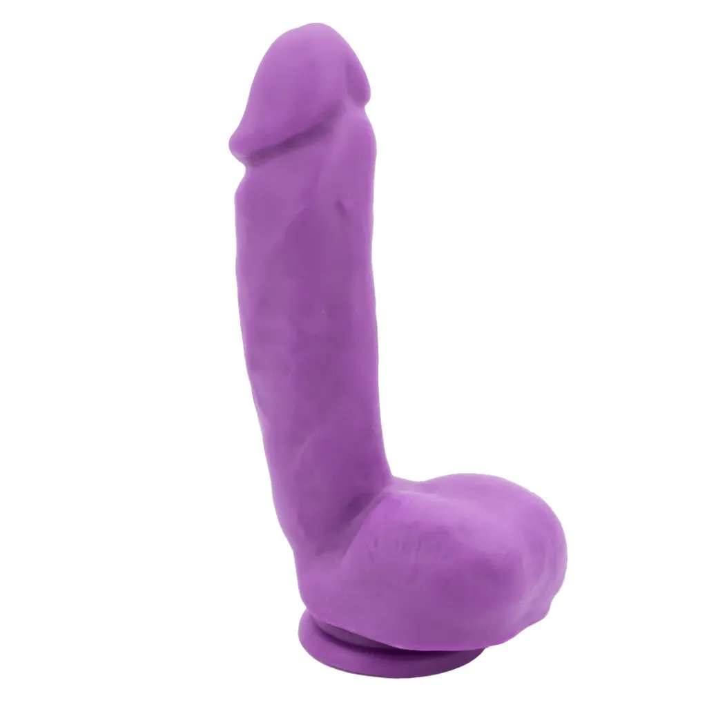 [759746009210] Dildo Neo Richard Doble Densidad Ultra Realista de 18 Cm - Violeta