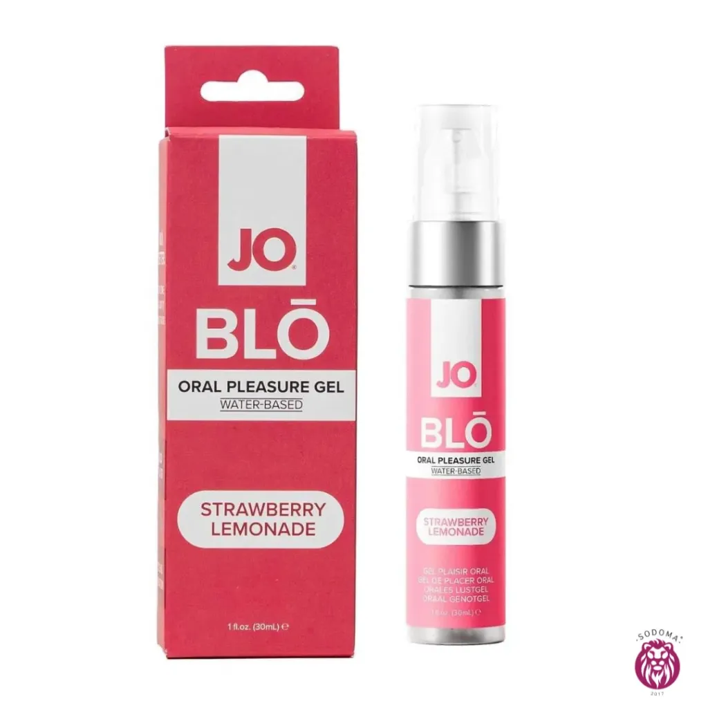 JO Blo Oral Multiorgasmico e Intensificador del sexo oral 30 ML - Limonada de Fresa