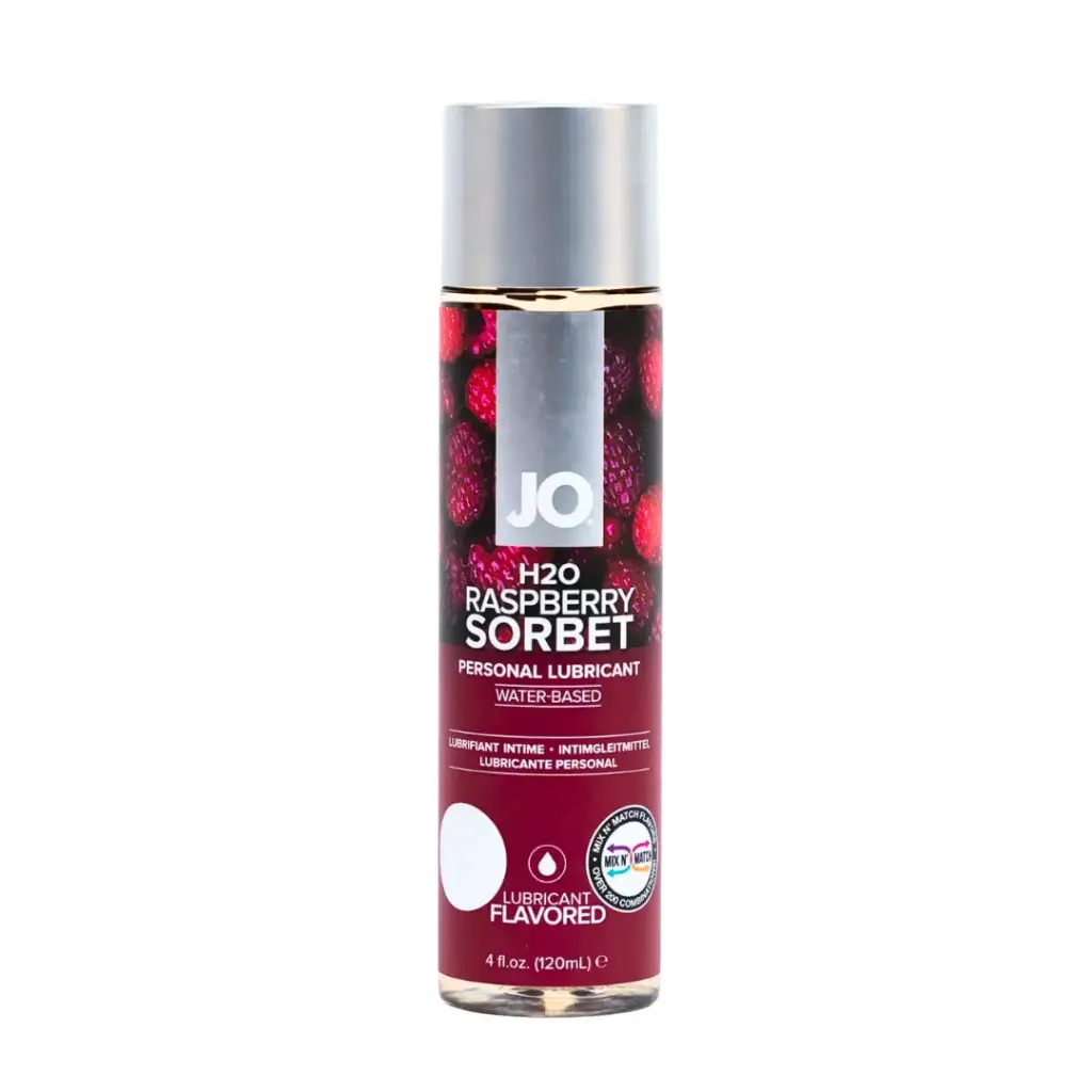 [796494401170] JO H2O a base de agua comestible Raspberry - 120 ML 