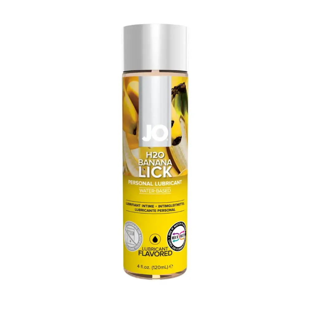 JO H2O a base de agua comestible Banana - 120 ML