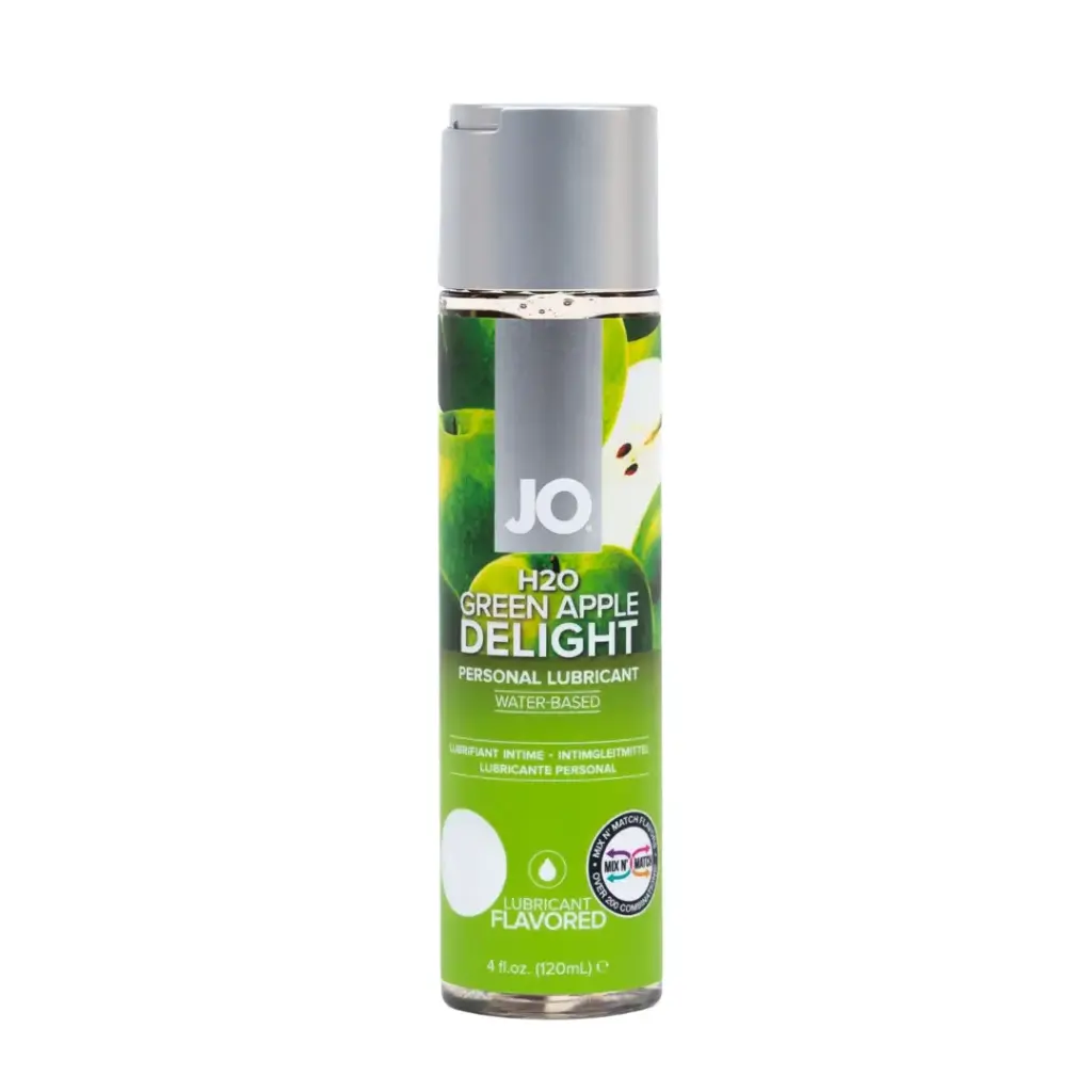 [796494403853] JO H2O a base de agua comestible Manzana Verde - 120 ML