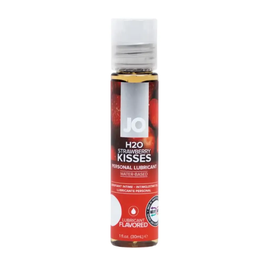 [796494101186] JO H2O a base de agua comestible Fresa- 30 ML 