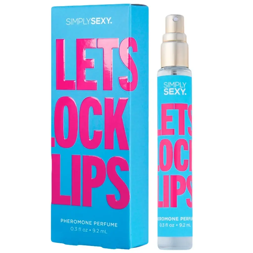 Simply Sexy Perfume Femenino Concentrado con Feromonas Lets Lock Lips - 9.2 ML