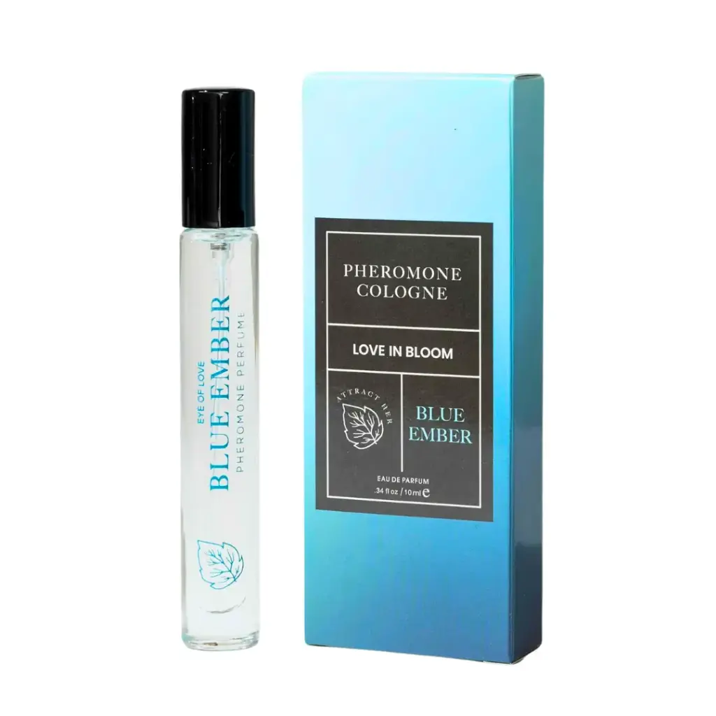 [8181410104020] Eye of Love perfume con feromonas para caballeros Blue Ember - 10 ML