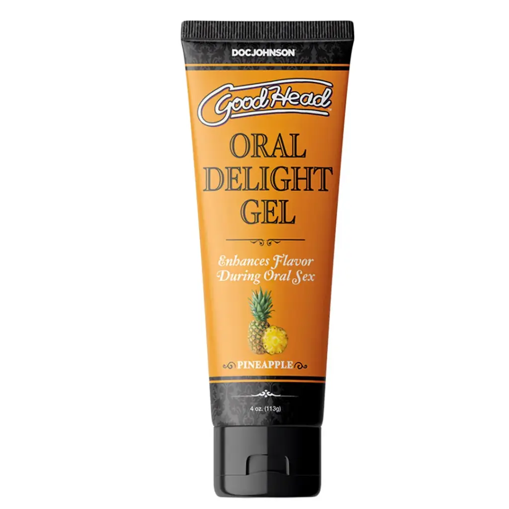 GoodHead Oral Delight Gel lubricante comestible a base de agua piña - 113 gr
