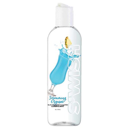 Swish Screaming Orgasm lubricante comestible a base de agua Blue Raspberry - 118 ML