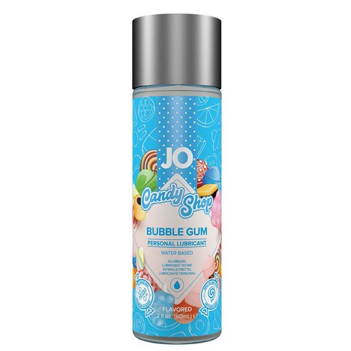 JO Candy Shop lubricante comestible a base de agua de chicle - 60 ML