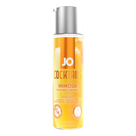 System JO H2O Cocktails lubricante comestible a base de agua Mimosa - 60 ML