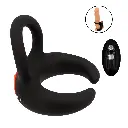 Anillo vibrador para pene y testiculos a control remoto Stand