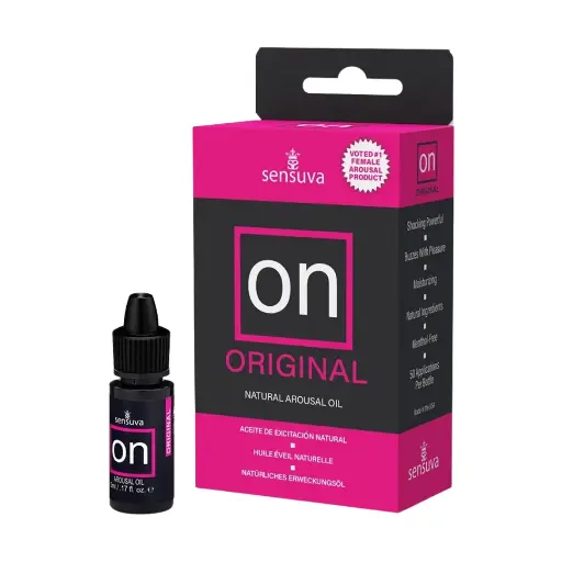 [ON-Oil-Original] Multiorgasmico Femenino Ultra Concentrado Sensuva On Original - 5 ML