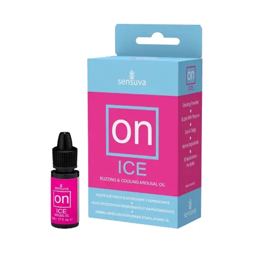 [ON-Oil-Ice] Multiorgasmico Femenino Ultra Concentrado Sensuva On ICE - 5 ML