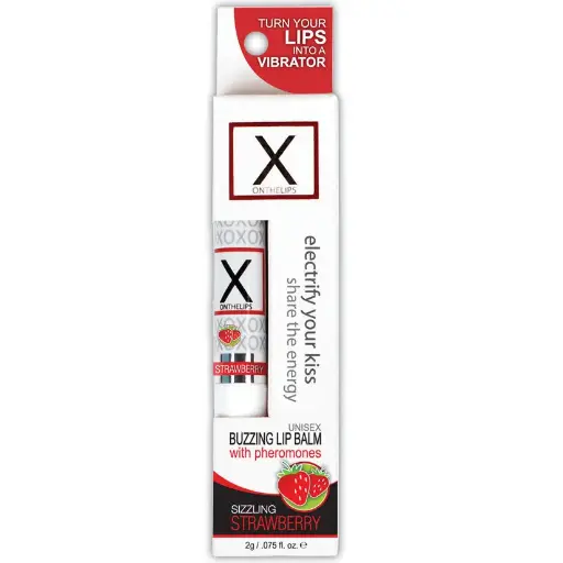 [SV-Xon-Fresa] Labial con Feromonas Intesificador X On The Lips de 2 grs - Fresa