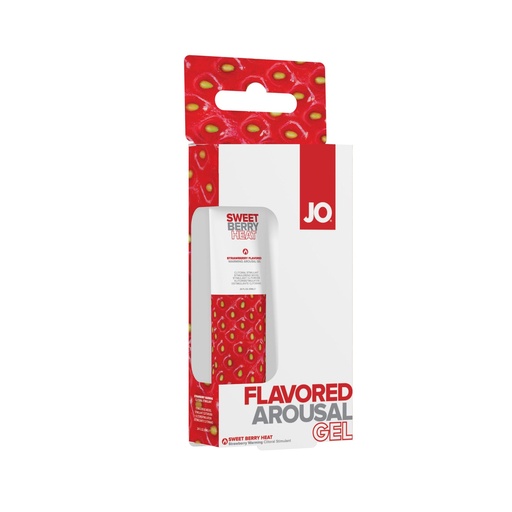 [JO-Flavored-Fresa] JO Flavored Multiorgasmico Caliente saborizado 10 ML - Sweet Berry