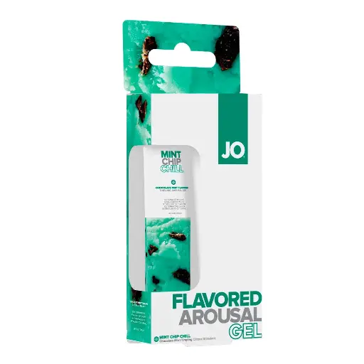 [JO-Flavored-Menta] JO Flavored Multiorgasmico Caliente saborizado 10 ML - Mint CHip Chill