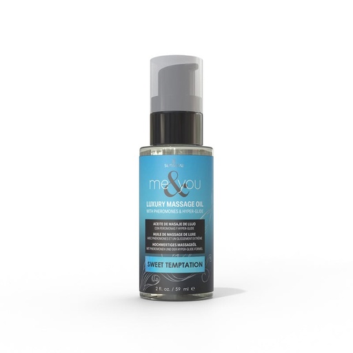 [SV-MeYou-Temptation] Aceite para Masajes con Feromonas Sensuva Me & You Massage 59 ML - Sweet Temptation