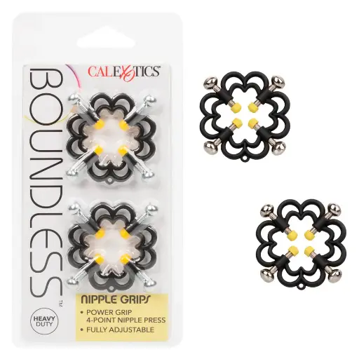 [CAL-Nipple-Boudless] Pinzas para pezones graduables Calexotics Boundless™ Nipple Grips