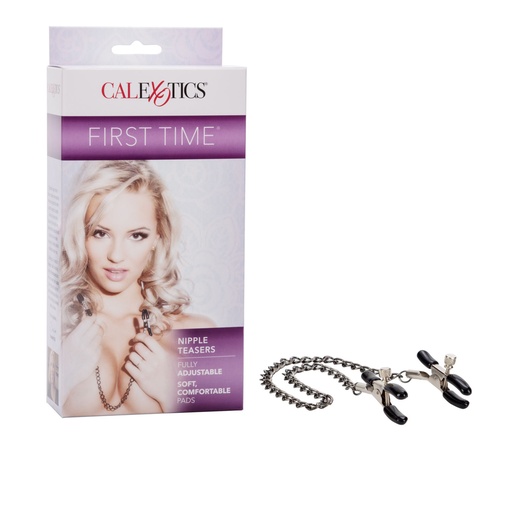 [CAL-Nipple-TearsersTime] Pinzas para pezones graduables Calexotics First Time® Nipple Teasers
