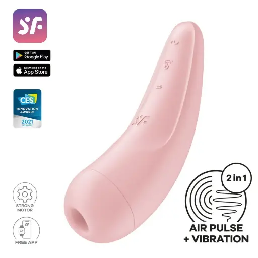 [SF-Curvy2+] Satisfyer Curvy 2+ Estimulación Por Ondas de presión y vibración