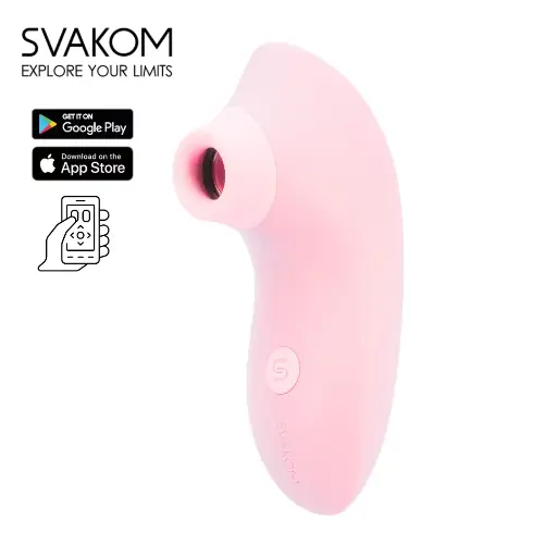 [SV-PulseNeo-Rosado] Svakom Pulse Lite Neo Estimulador de Clitoris por Ondas de presion control app - Rosado