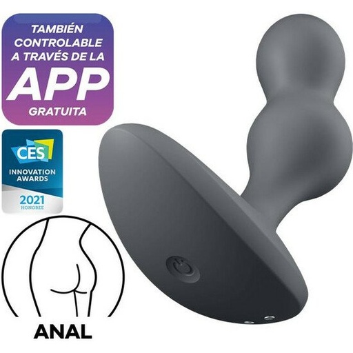 [SF-Deepdiver] Satisfyer Deep Diver plug anal vibrador control por app - Gris