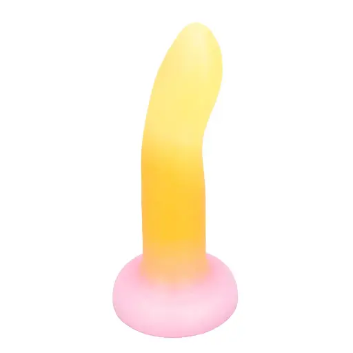 [Frosting-Rosado] Dildo Soporte de Succión Frosting de 14 cm - Rosado