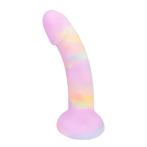 [Cupcake-Violeta] Dildo Soporte de Succión Cupcake de 18 cm - Violeta