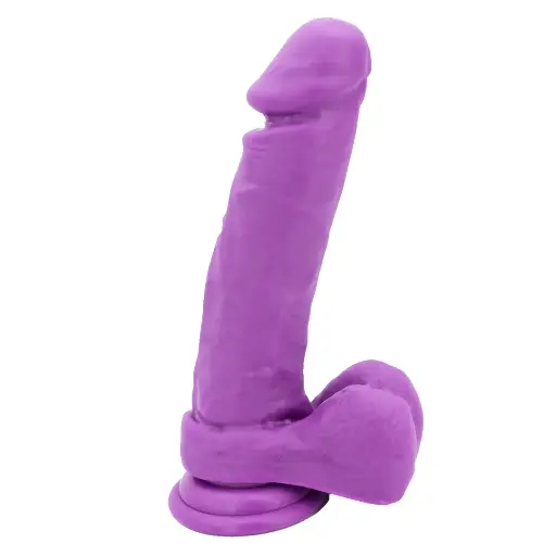 [Paolo-Violeta] Dildo Neo Paolo Doble Densidad Ultra Realista de 21 Cm - Violeta