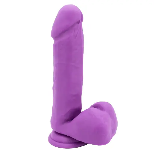[Octavio-Violeta] Dildo Neo Octavio Doble Densidad Ultra Realista de 20 Cm - Violeta
