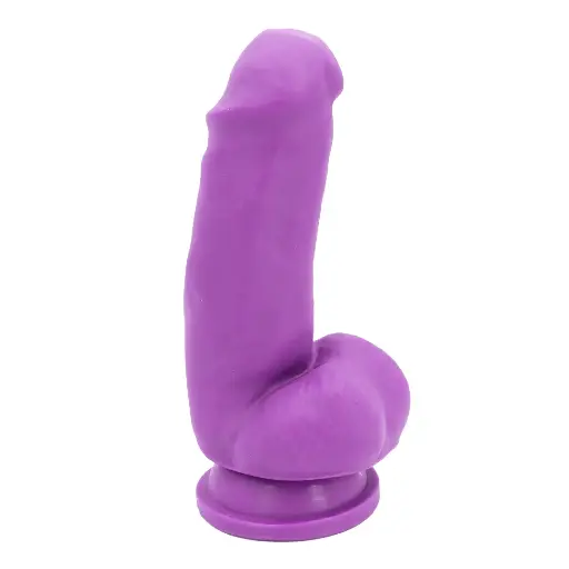 [Alex-Violeta] Dildo Neo Ale Doble Densidad Ultra Realista de 18 Cm - Violeta