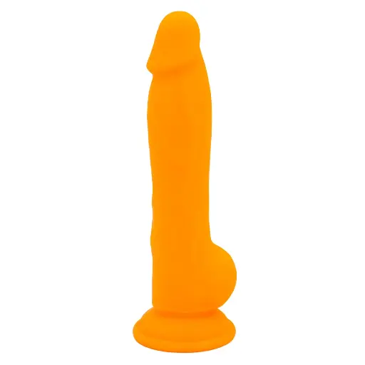 [Rick-Naranja] Consolador Dildo Realista De 23 Cm Rick - Naranja