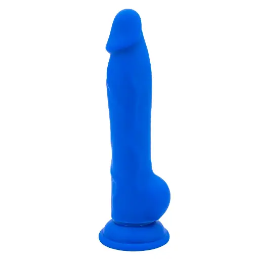 [Rick-Azul] Consolador Dildo Realista De 23 Cm Rick - Azul