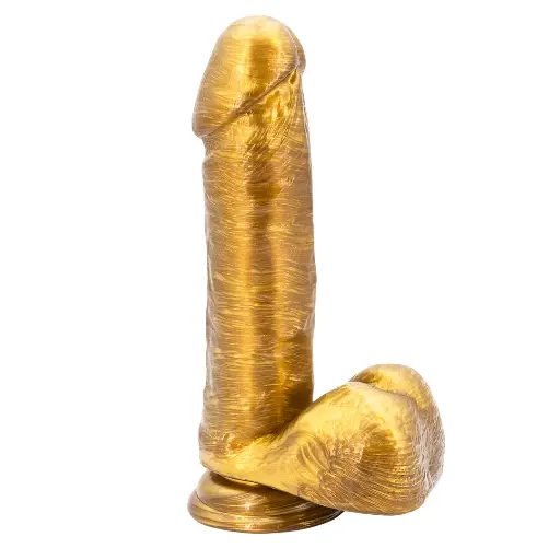 [BenDover-Dorado] Dildo Consolador Realista 20 Cm Ben Dover - Dorado