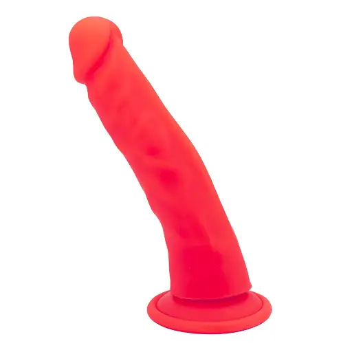 [Steven-Rojo] Consolador Dildo Realista De 23 Cm Steven  - Rojo