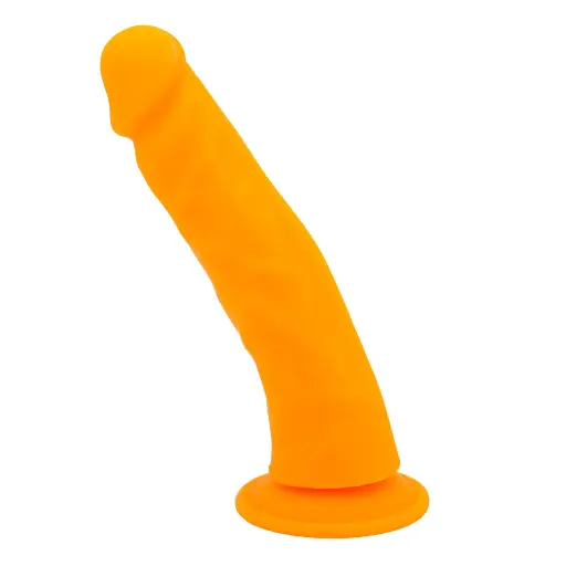 [Steven-Naranja] Consolador Dildo Realista De 23 Cm Steven  - Naranja