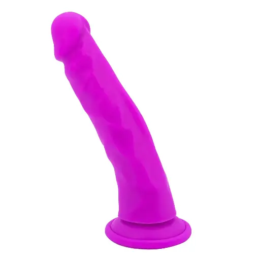 [Steven-Violeta] Consolador Dildo Realista De 23 Cm Steven  - Violeta