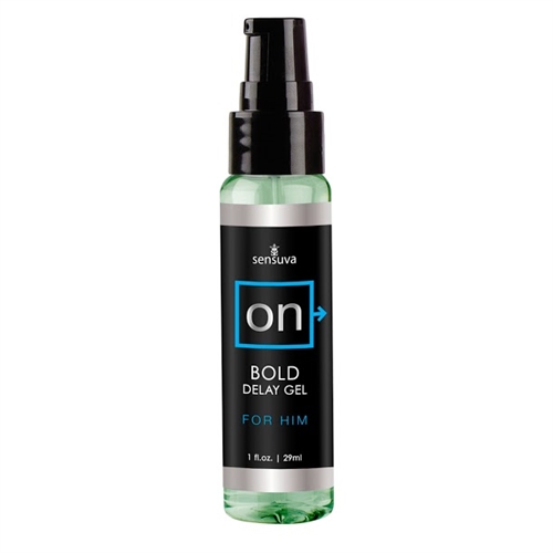 [SV-Bolddelay] Gel Retardante Masculino Sabor Menta comestible On Bold Sensuva - 