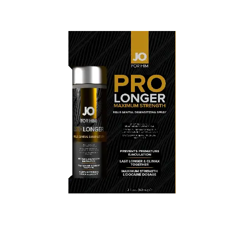 [JO-Prolonger-Dorado] JO Prolonger Retardante Masculino en Spray concentrado con lidocaina - 60 ML