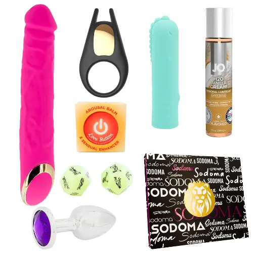 [CajaSodoma-Terry] Set de regalo Vibrador Terry