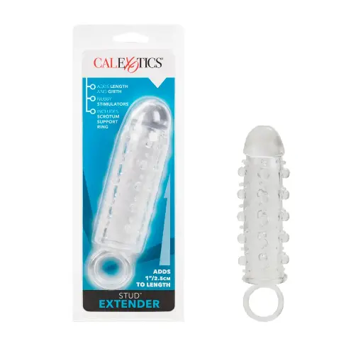 [CAL-StudExtender] Funda Texturizada Extensión de Pene Stud Extender Calexotics 