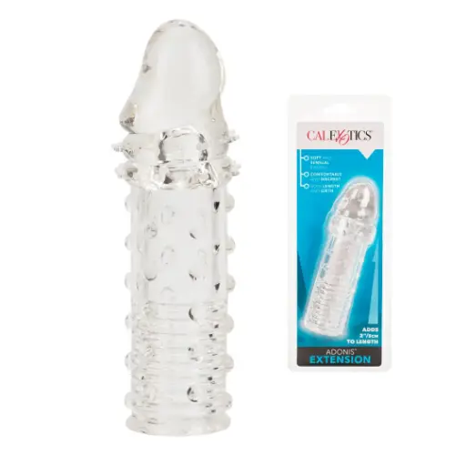 [CAL-Adonis] Funda Texturizada Extensión de Pene Adonis Calexotics 