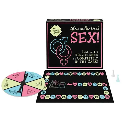 [Game-Sextablero] Juego de Mesa de posiciones Eroticas Sex! Brilla en la oscuridad 