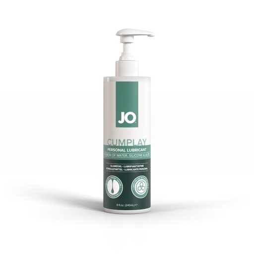 [JO-Cumplay-240ML] JO Cumplay Lubricante Hibrido Silicona Agua con aspecto a semen - 240 ML