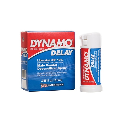 [SO-Synamo-2.6ML] Screming´O Dynamo retardante masculino en spary 2.6 ML