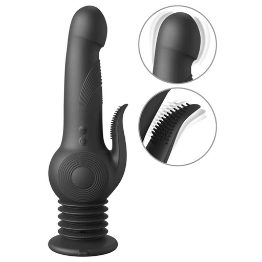 [PD456423] Fetisch Fantasy Pogo Thruster Dildo telescopico con estimulador de clitoris vibrador