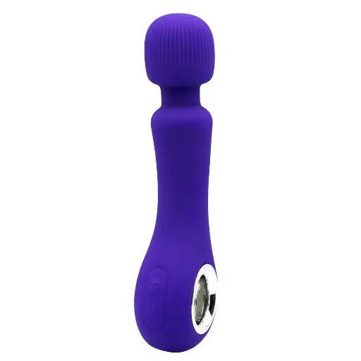 [Wand-Violeta] Vibrador Consolador Wand Recargable 7 Velocidades - Violeta