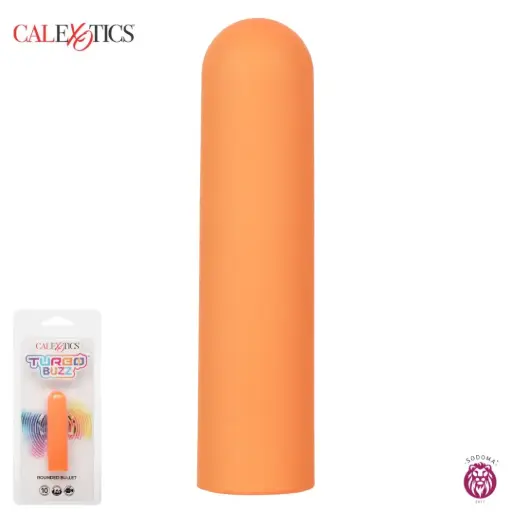[716770107343] Turbo Buzz Rounded Bala Vibradora Recargable - Naranja